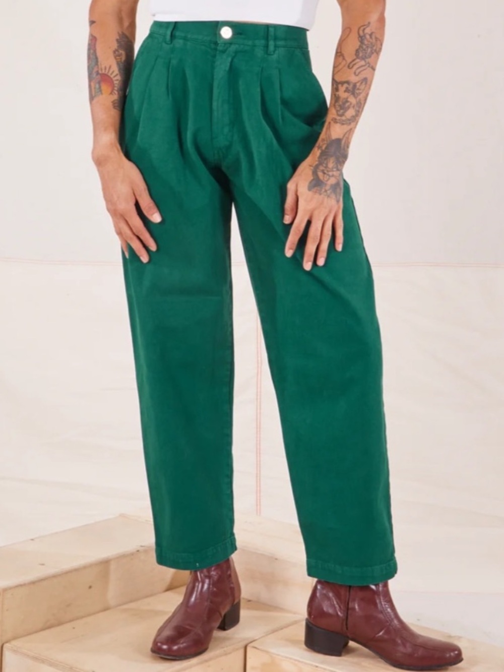 Big Bud Press Trousers (Hunter Green)